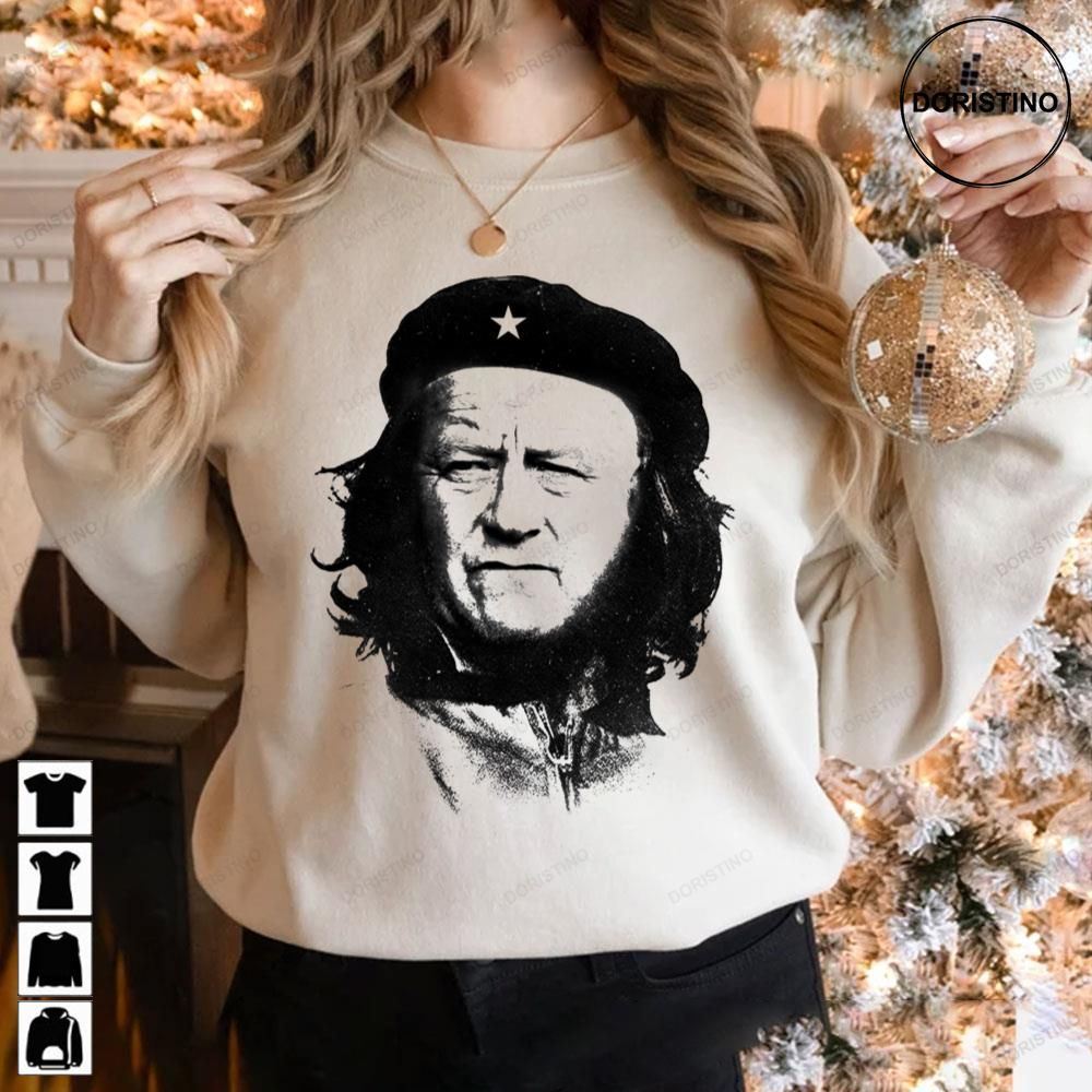 T-shirt Che Guevara Brun/rouge Taille XL - 100% Polyester Respirant - Neuf Avec étiquettes - Look Décontracté Et Infroissable
